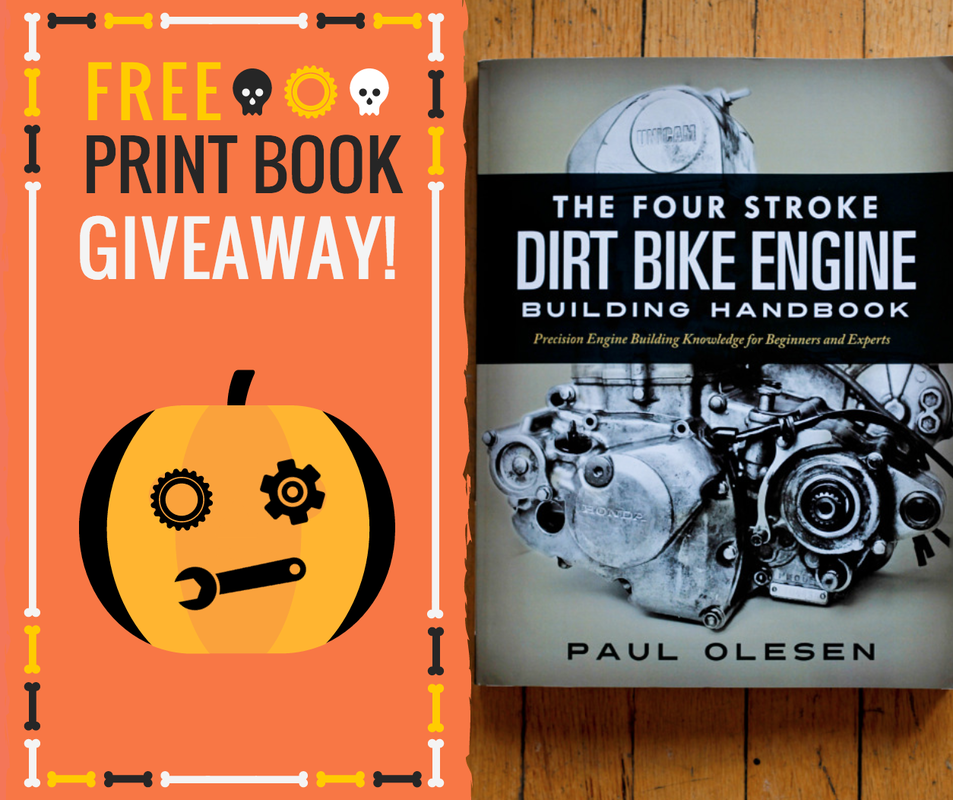 The Four Stroke Dirt Bike Engine Building Handbook Giveaway