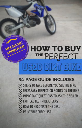 how to buy a used motorcycle or dirt bike