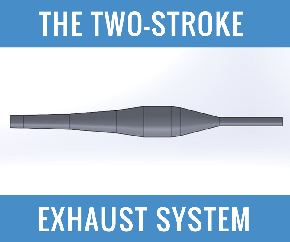 How the two stroke exhaust system works
