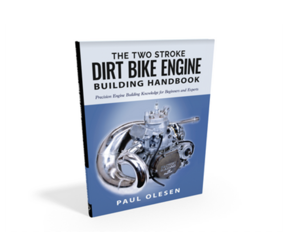 The print book and ebook version of the Two Stroke Dirt Bike Engine Building Handbook will be available soon